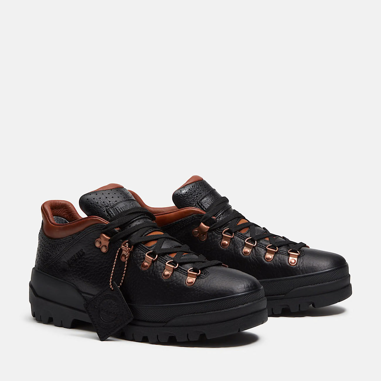 Men's Timberland World Hiker Low Gore-tex - BLACK/RUST