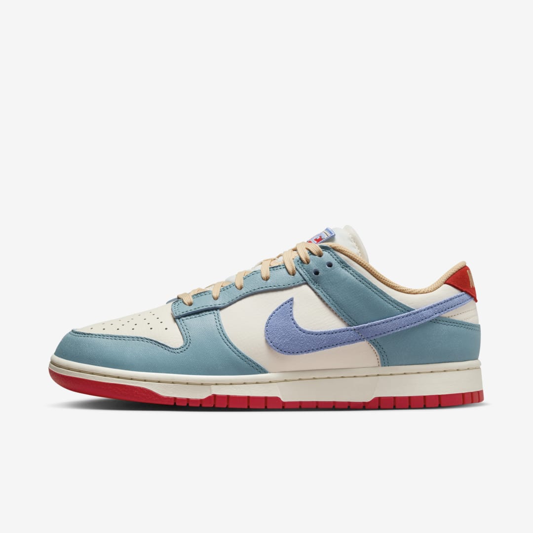 Men&#39;s Nike Dunk Low - PALE IVORY/ROYAL PULSE-DENIM TURQ