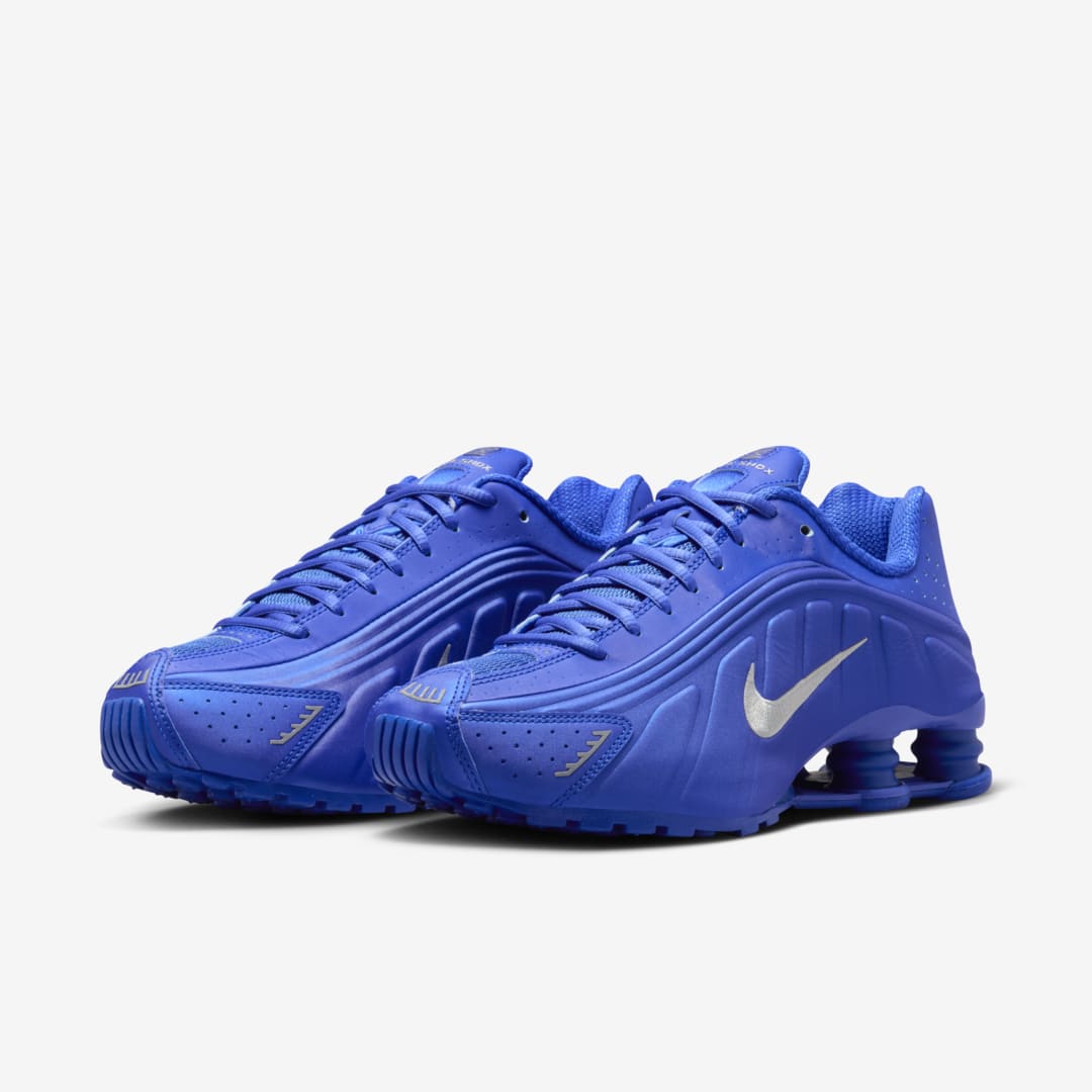 Women&#39;s Nike Shox R4 -RACER BLUE/METALLIC SILVER