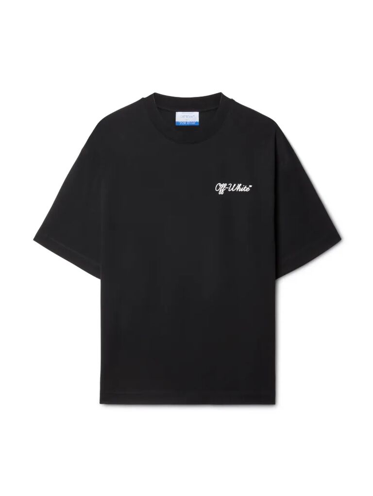 Off-White Script Skate Tee - BLACK