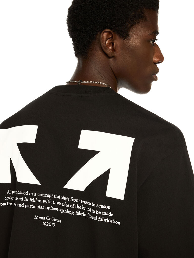 Off-White Half Arrows S/s Tee - BLACK
