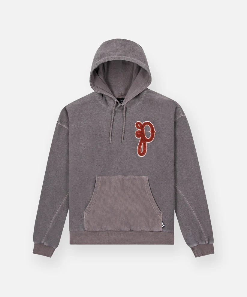 Paper Planes P&#39;s Script Hoodie - WASHED FOG