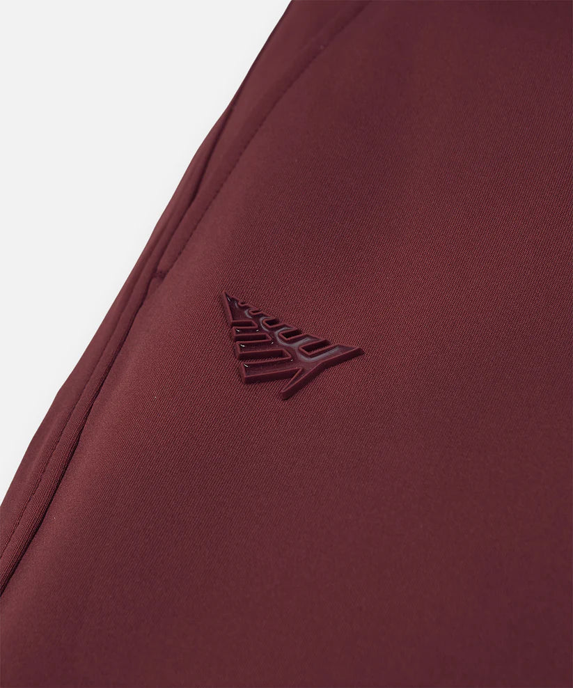 Paper Planes Slim Fit Chromatic Jogger - BURGUNDY