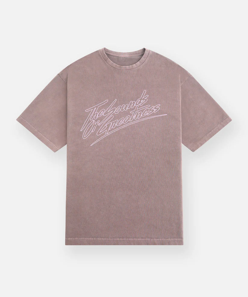 Paper Planes Pianos Heavyweight Tee - WASHED FOG