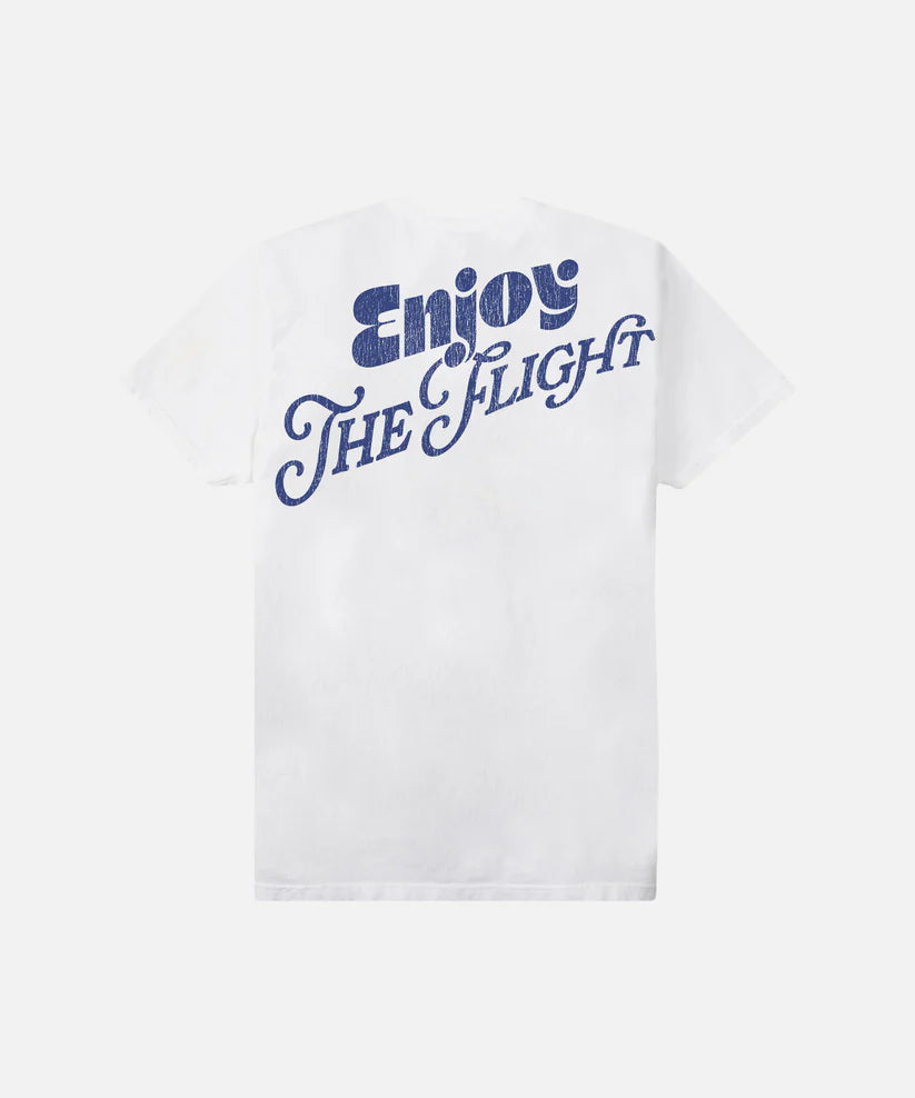 Paper Planes In Flight Cocktail Tee - WHITE
