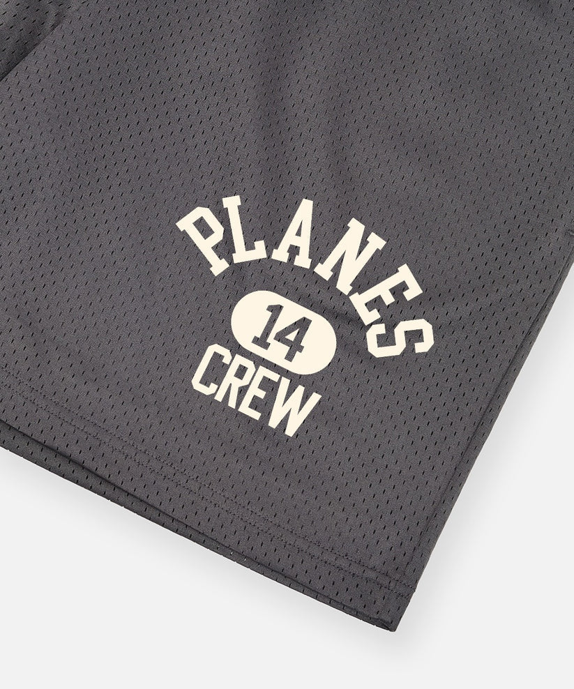 Paper Planes Solid Mesh Basketball - ASPHALT