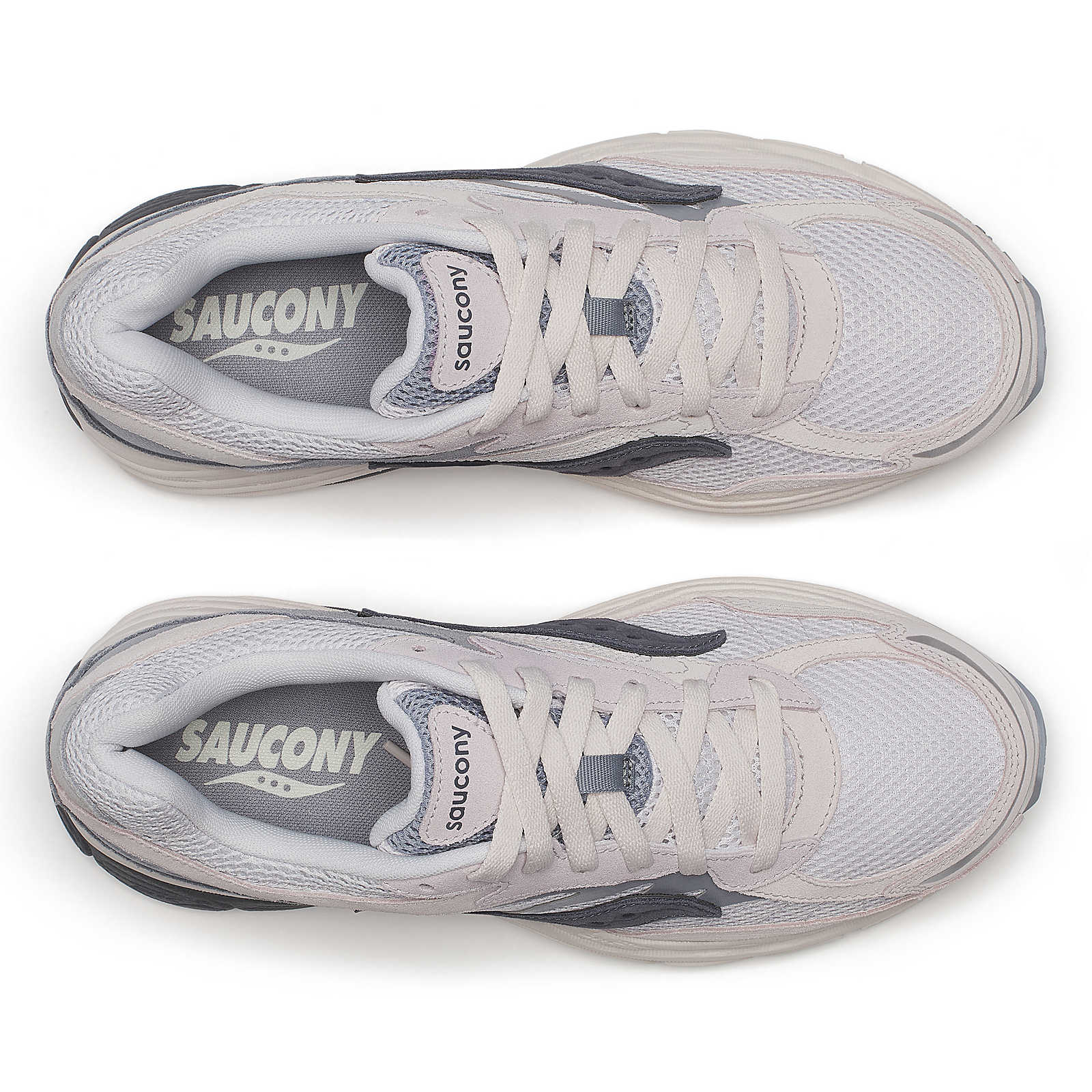 Men's Saucony Promid Omni 9 Premium - LIGHT-GREY/BLUE