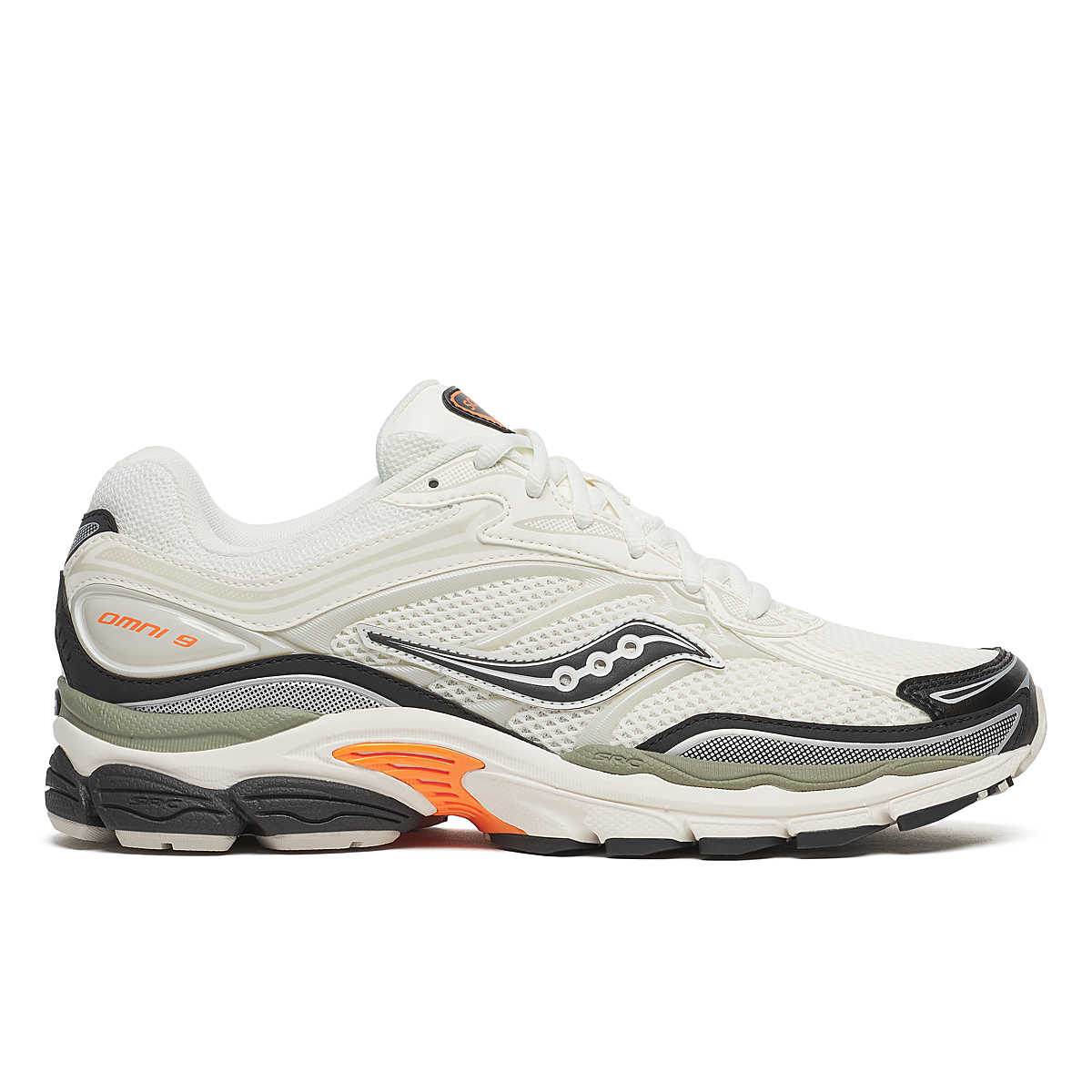 Men's Saucony Progrid Omni 9 - WHITE TUMERIC