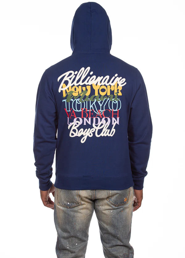 BBC World Tour Hoodie - NAVY BLUE