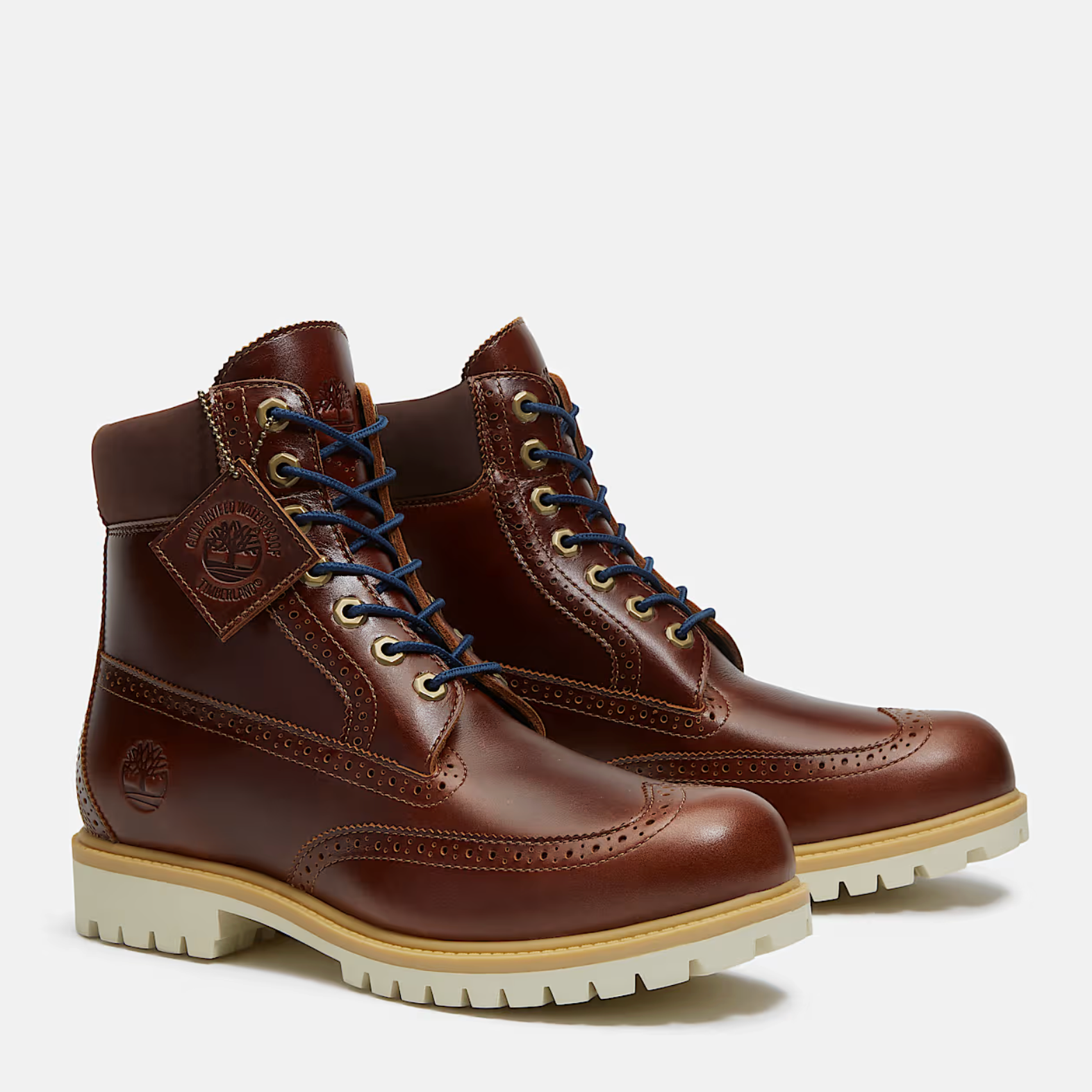 Men's Timberland® Heritage 6-Inch Waterproof Boot - MEDIUM BROWN