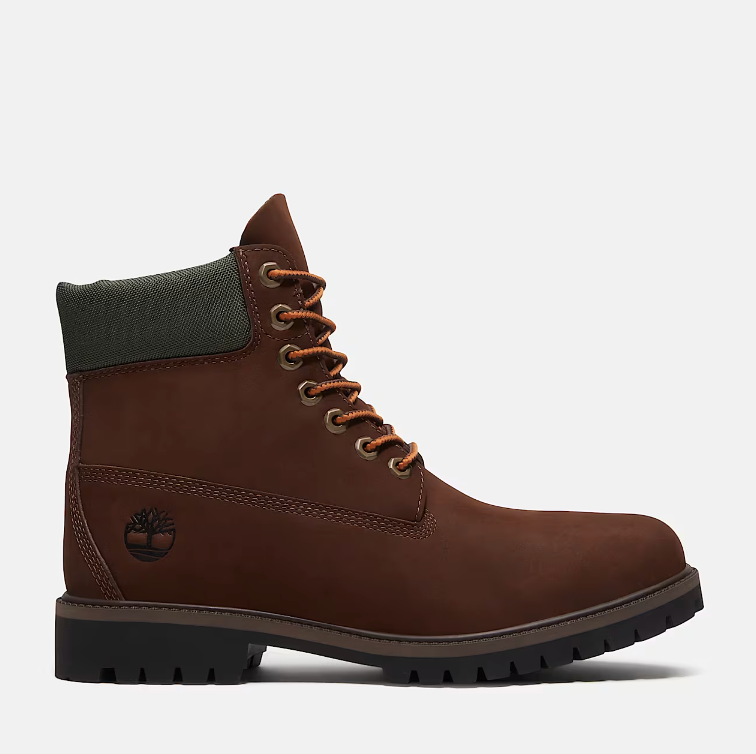 Men's Timberland 6" Premium Boot - DARK BROWN