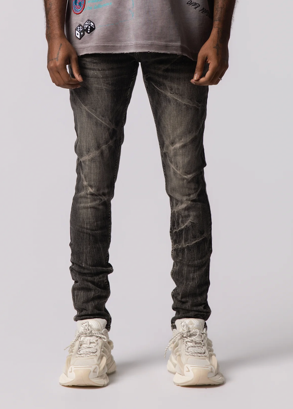 SRND Ravage Jeans - WASHED CHARCOAL