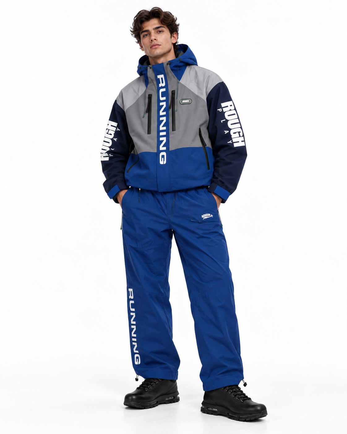 Roughplay Water Resistance Tracksuit - ROYAL