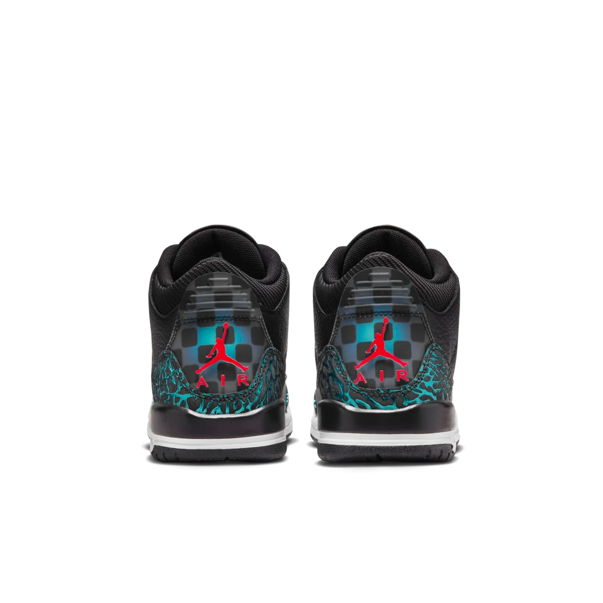 Air Jordan 3 Retro GS - BLACK/HYPER JADE