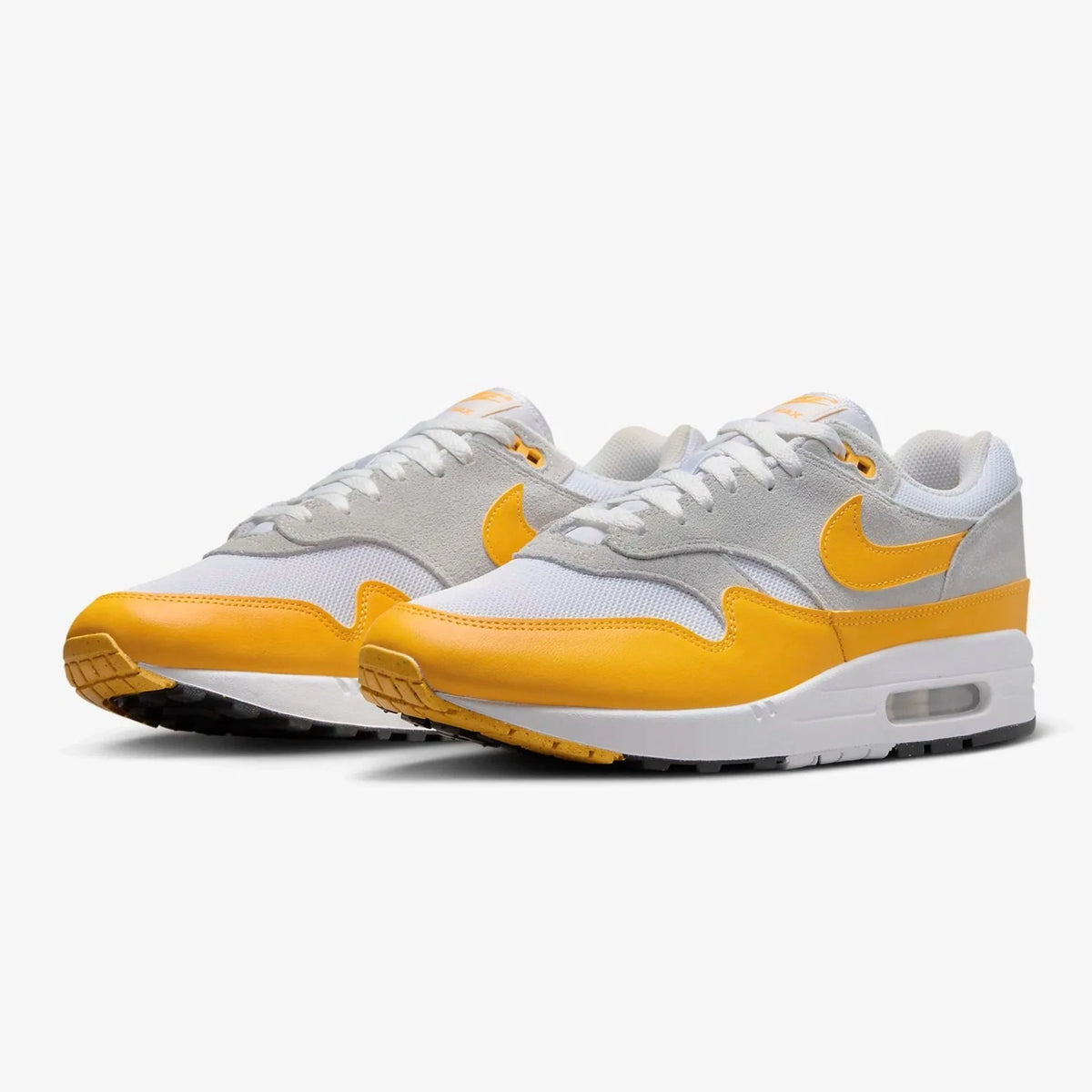 Men&#39;s Nike Air Max 1 - WHITE/UNIVERSITY GOLD-PURE PLATINUM