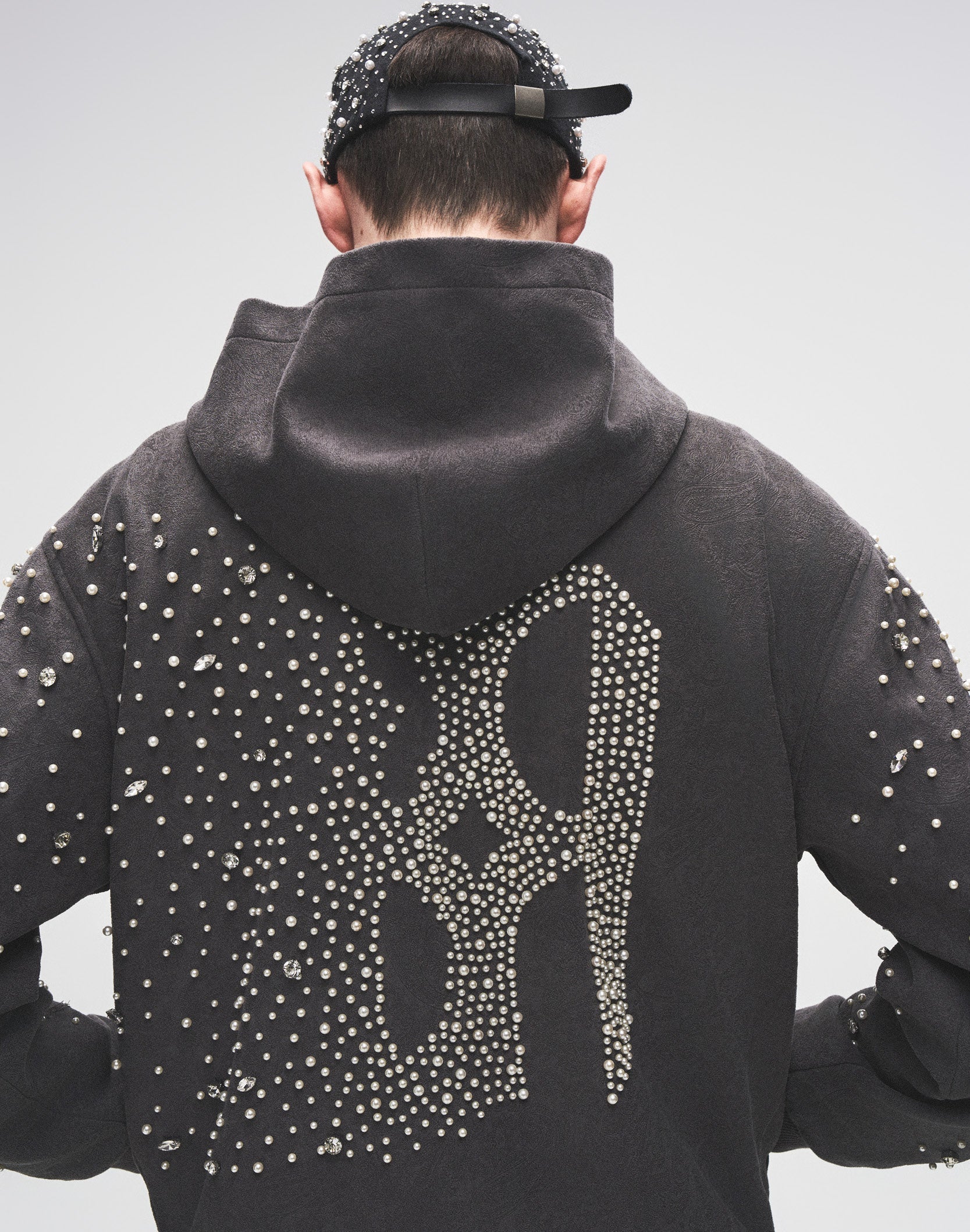 Birth Of Royal Child Cashew Blossom Hoodie - BLACK