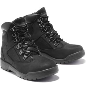 Big Kids Timberland Field Boot Tall Cam- BLACK