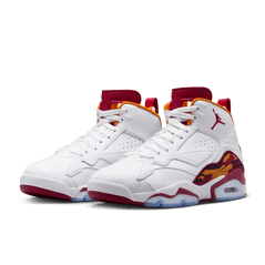 Men's Jordan Mvp - WHITE/CARDINAL RED-VIVID ORANGE-BLACK