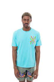 Scotch and Soda Washed Tee Double Collar- MINT