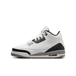 Big Kid&#39;s Jordan 3 Retro - SUMMIT WHITE/FIRE RED-CEMENT GREY-BLACK