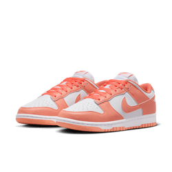 Women&#39;s Nike Dunk Low - WHITE/LT WILD MANGO