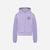 Flaneur Flower Doodle Zip-up Sweater - PURPLE