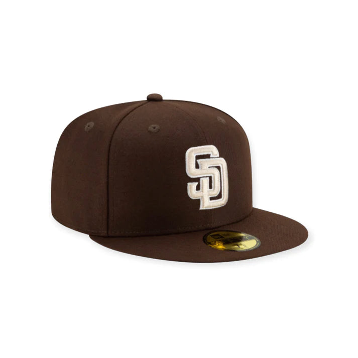 New Era San Diego Padres Fitted Hat- BROWN