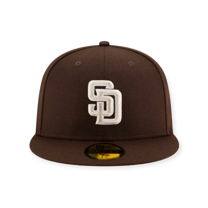 New Era San Diego Padres Fitted Hat- BROWN