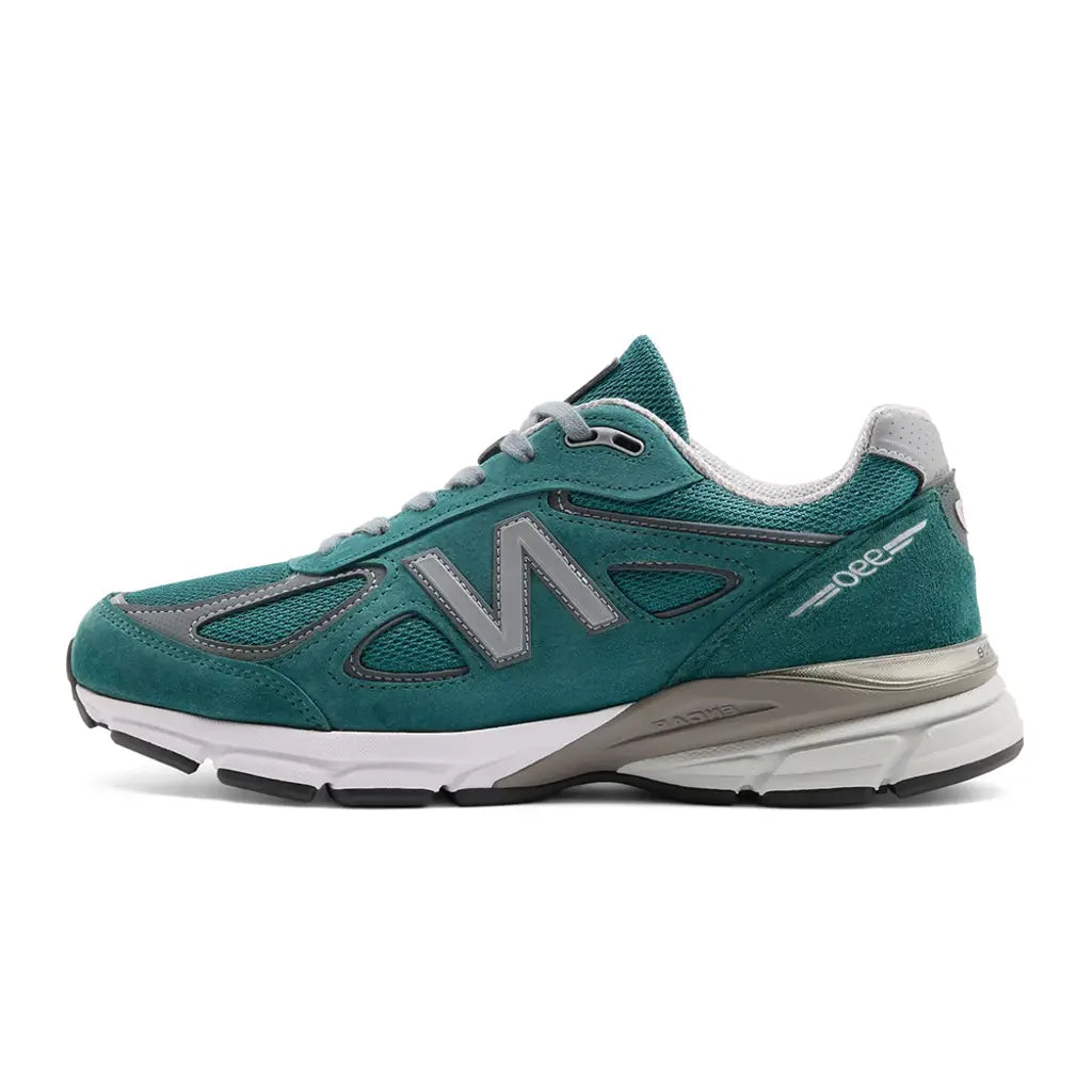Men's New Balance 990v4 Made In Usa- Teal colorway