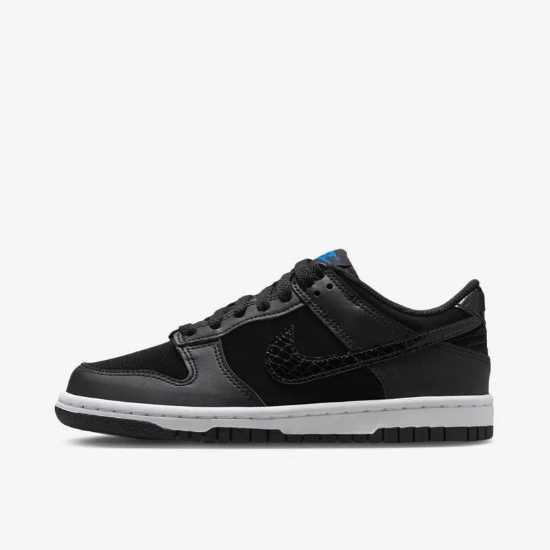 Big Kid&#39;s Nike Dunk Low Se - BLACK/BLACK-WHITE-GAME ROYAL