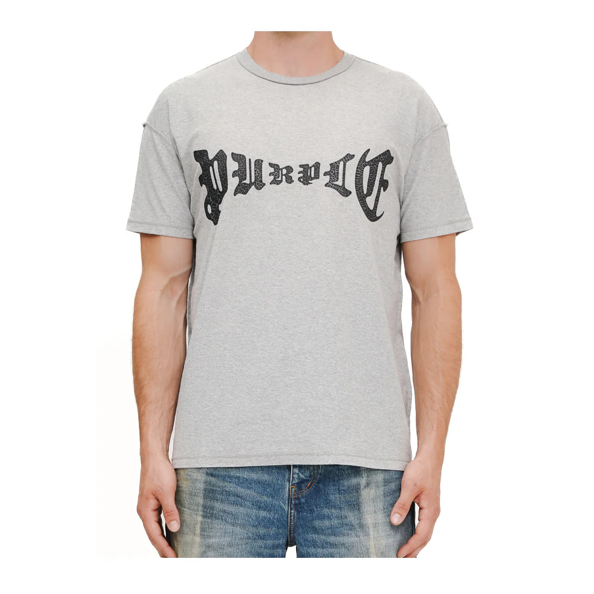 Tシャツ・カットソー PURPLE BRAND Textured Inside Out cotton t-shirt PURPLE BRAND Textured Inside Out Cotton Graphic T-Shirt