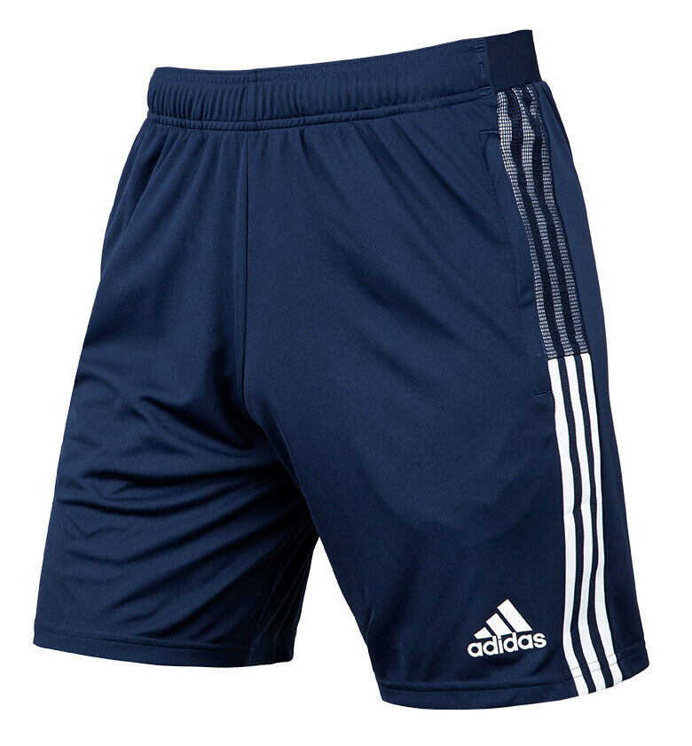 Men&#39;s Adidas Tiro Training Shorts- NAVY BLUE/WHITE