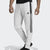 Men's Adidas Tiro Track Pants- WHITE/BLACK STRIPES