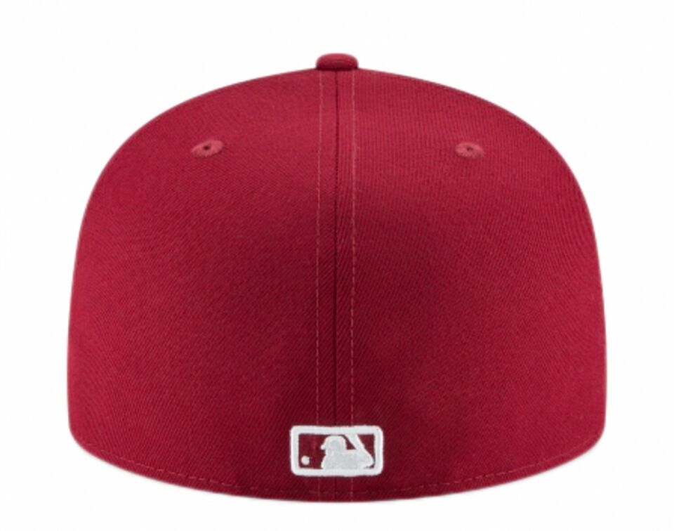 New Era NY Yankee Fitted - BURGUNDY