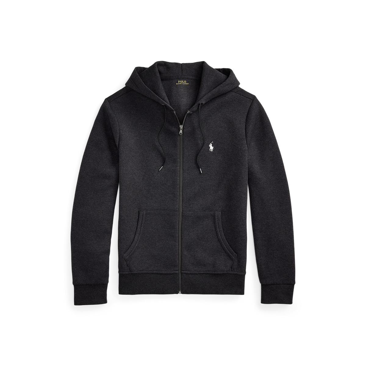 Polo Ralph Lauren LONG-SLEEVE DOUBLE KNIT TECH FULL-ZIP HOODED SWEATSHIRT
- BLACK MARL HEATHER