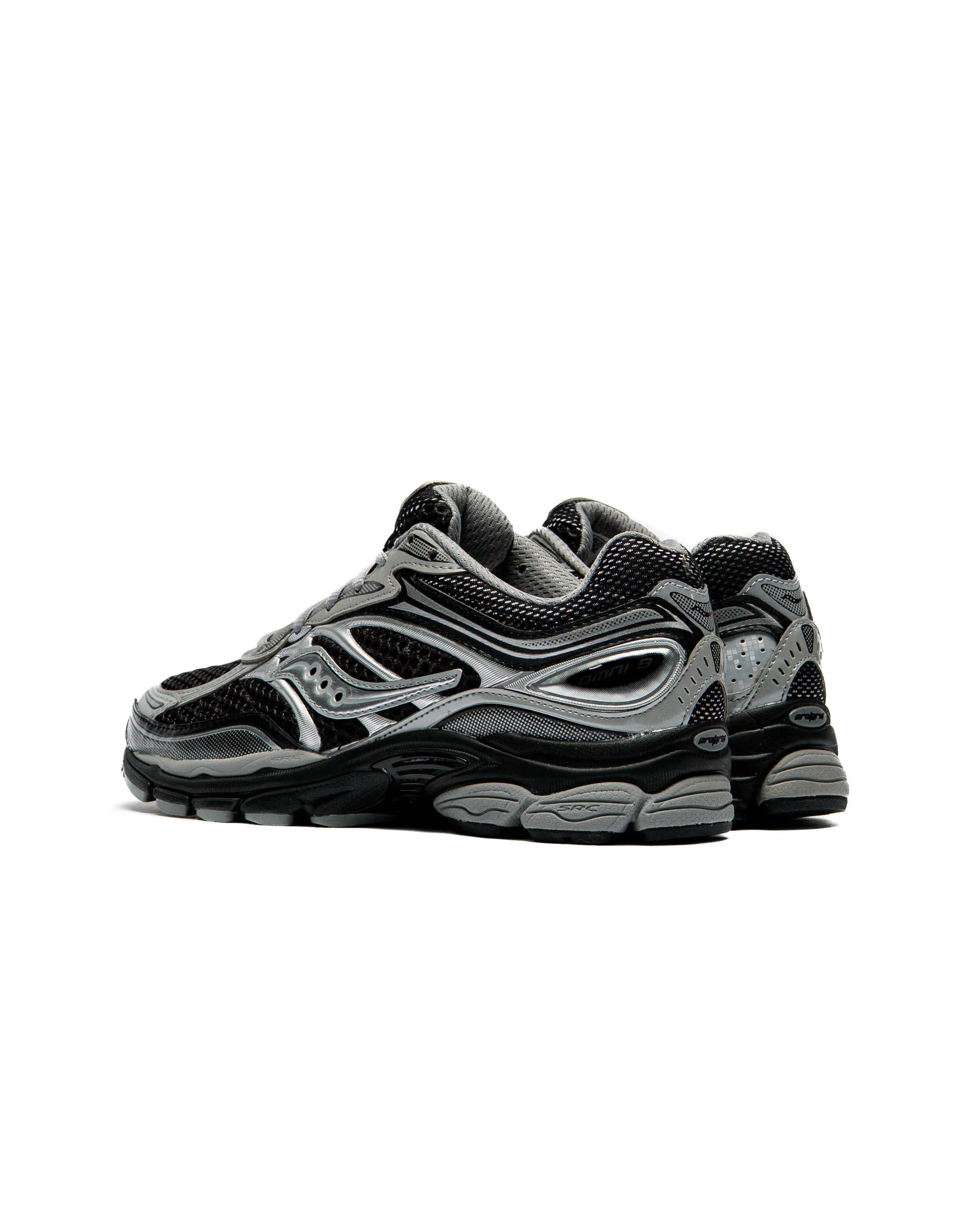 Men's Saucony Progrid Omni 9 - SILVER/BLACK
