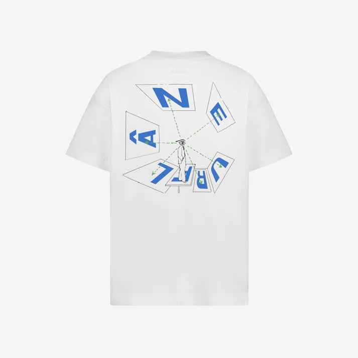 Flaneur Spectator T-shirt - WHITE