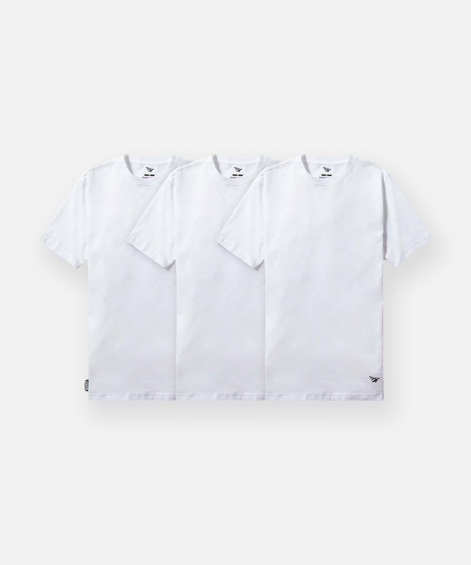 Paper Planes Essential 3-Pack Tee - WHITE