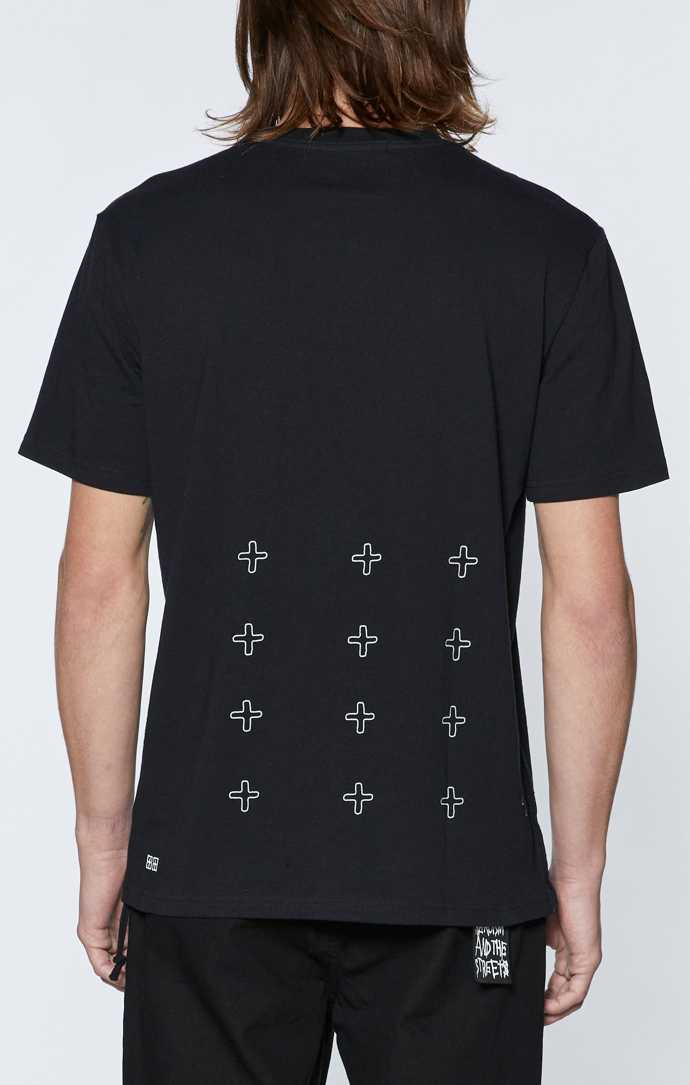 【KSUBI】Letters Kash T-Shirt★オシャレロックにキメて!! Ksubi Holograph Kash Tee- BLACK