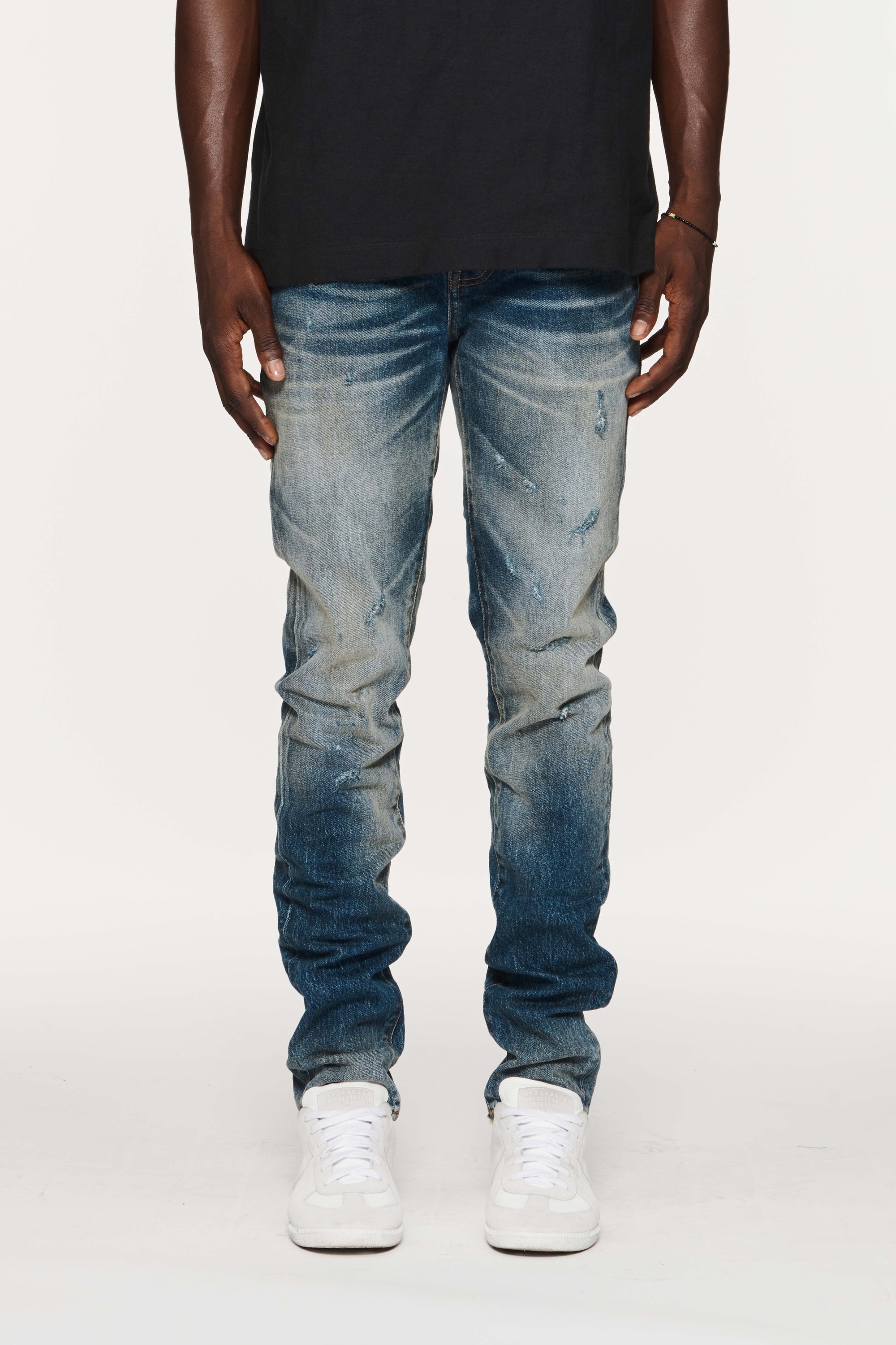 Purple Brand Dirty Patina Jeans- Dark Indigo