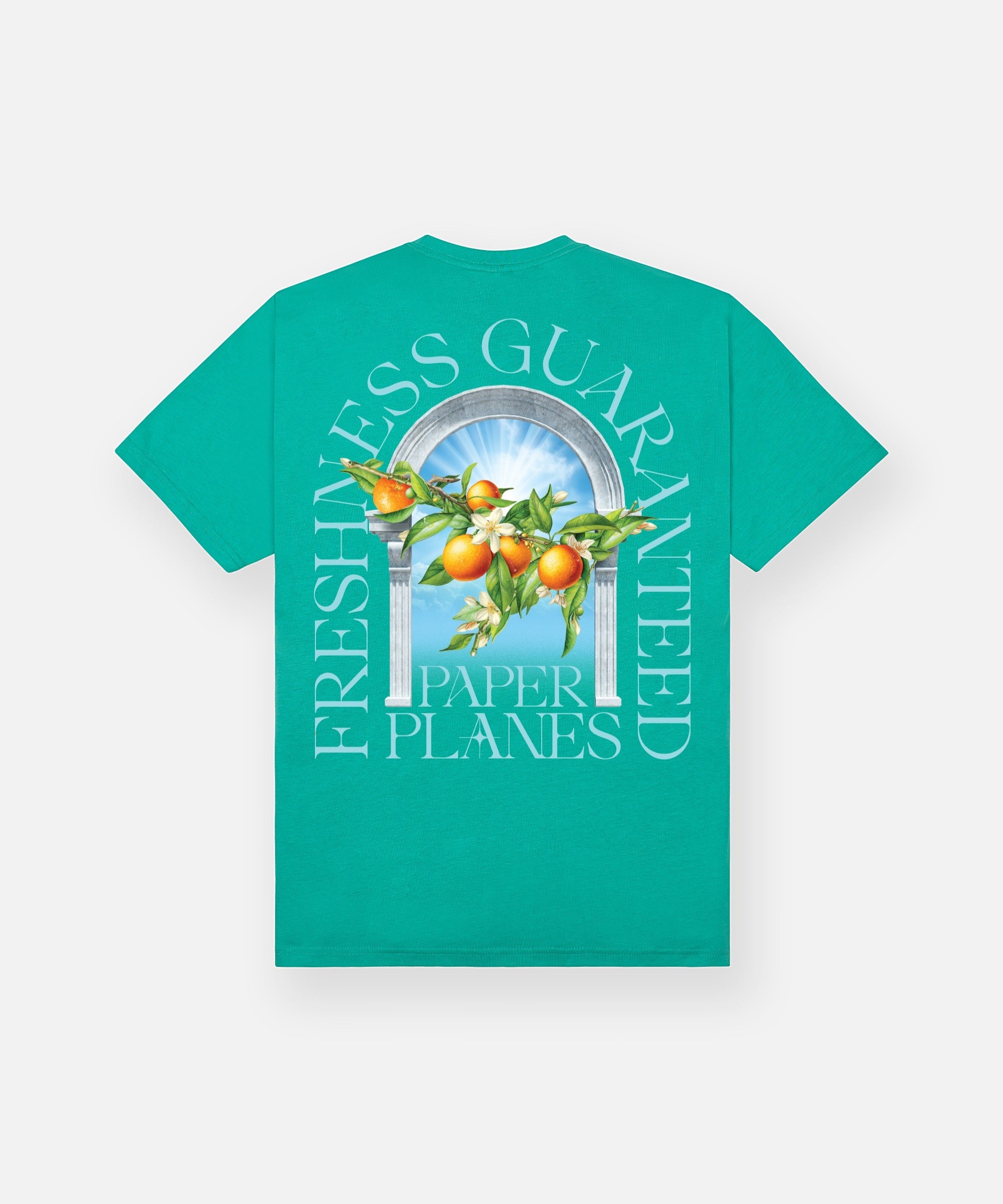Paper Planes Freshness Tee - ARCADIA GREEN