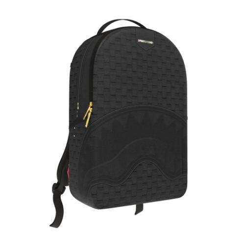 Sprayground RAISED CHECK BACKPACK - BLACK