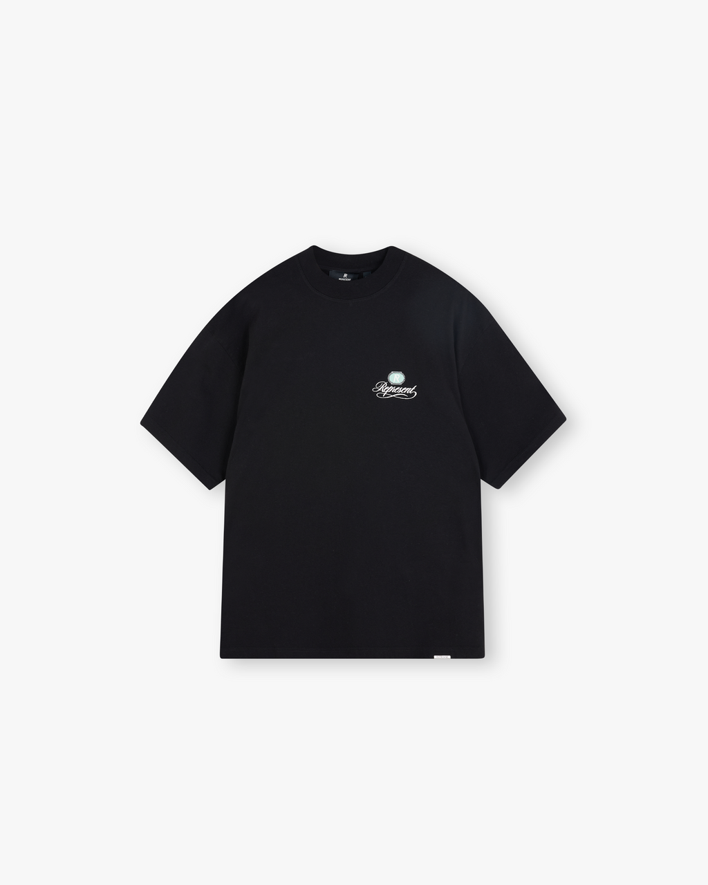 Represent Grand Vintage Hand Drawn Tee - JET BLACK
