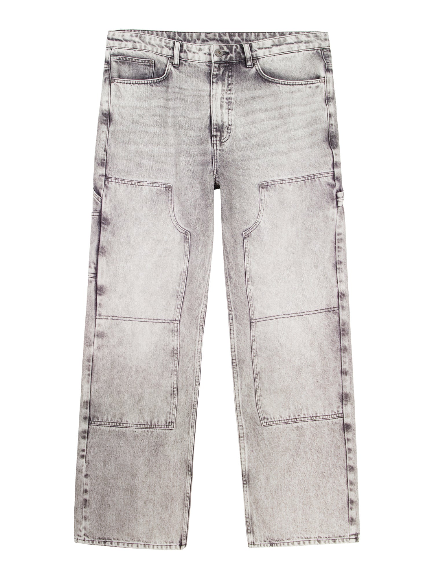 Off-White Diag Carpenter Jeans - SMOKE FADE