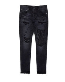 Purple Brand New Fade Slim Jeans-BLACK - Civilized Nation - Official Site