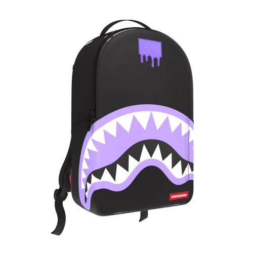 Sprayground SHARK CENTRAL LIGHT PURPLE BACKPACK - PURPLE