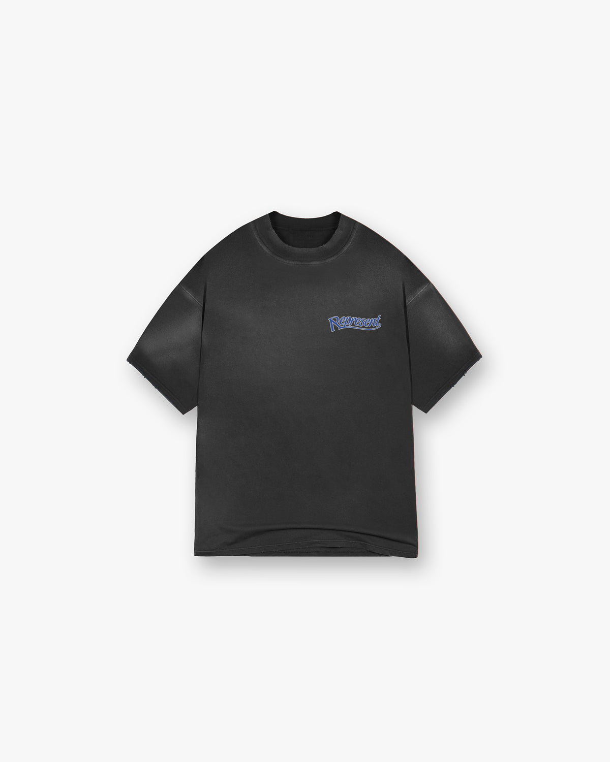 Represent Showcasting Tee - STAINED BLACK