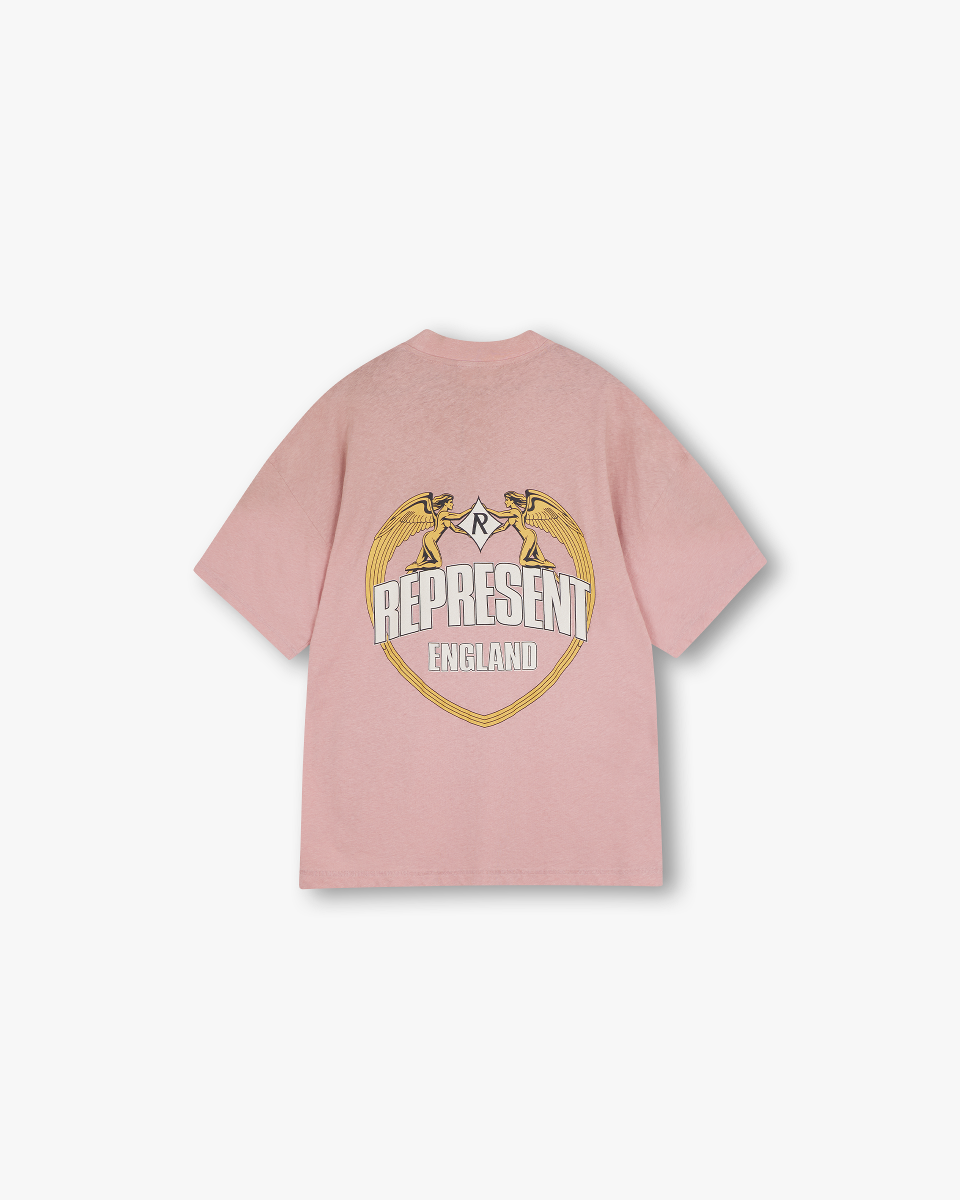 Represent Angel Border T-shirt - QUARTZ