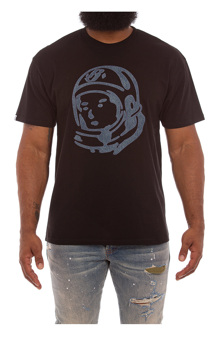 BBC Denim Helmet Ss Tee - BLACK