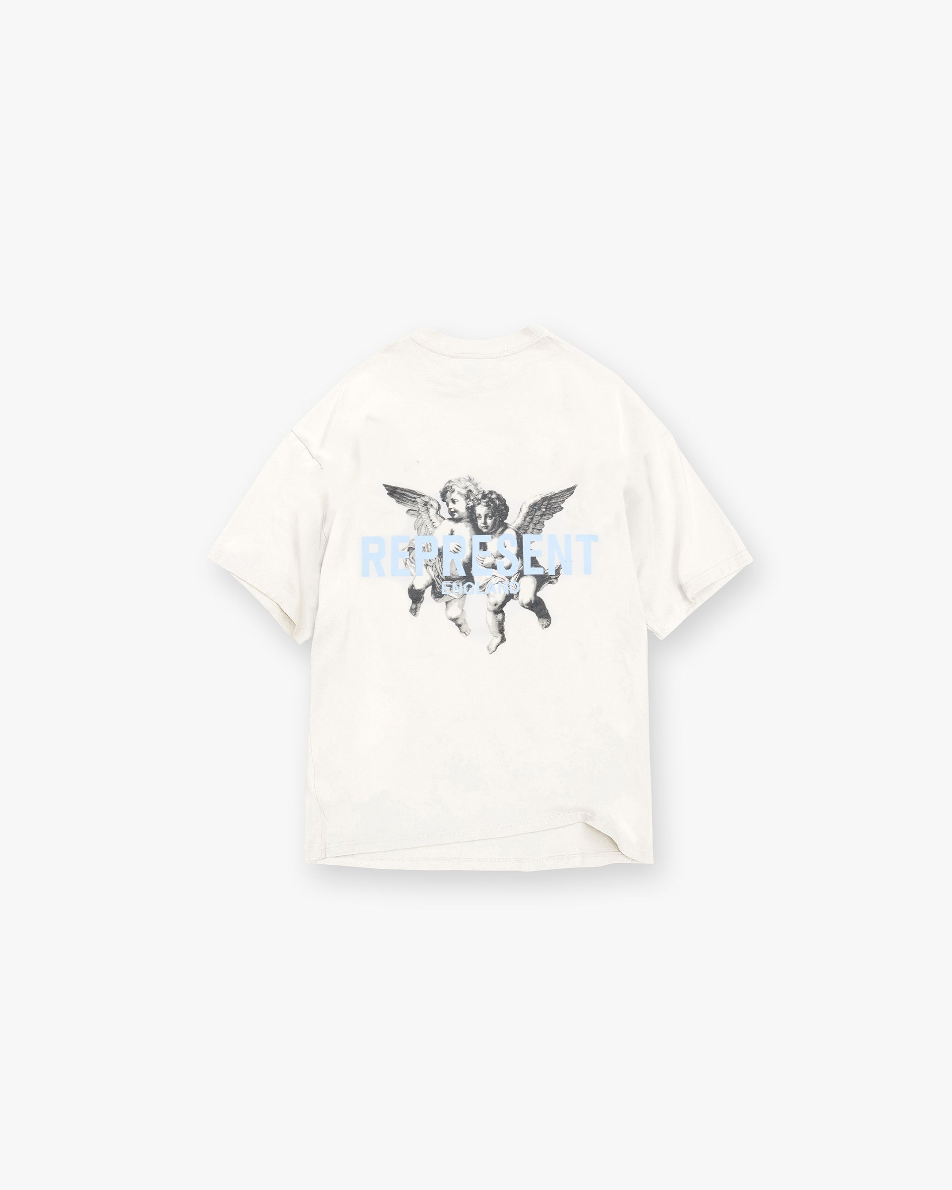 Represent Legacy Cherubs Tee - FLAT WHITE